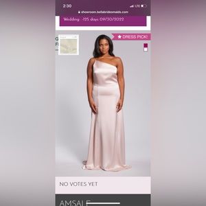 Amsale Bridesmaid Dress